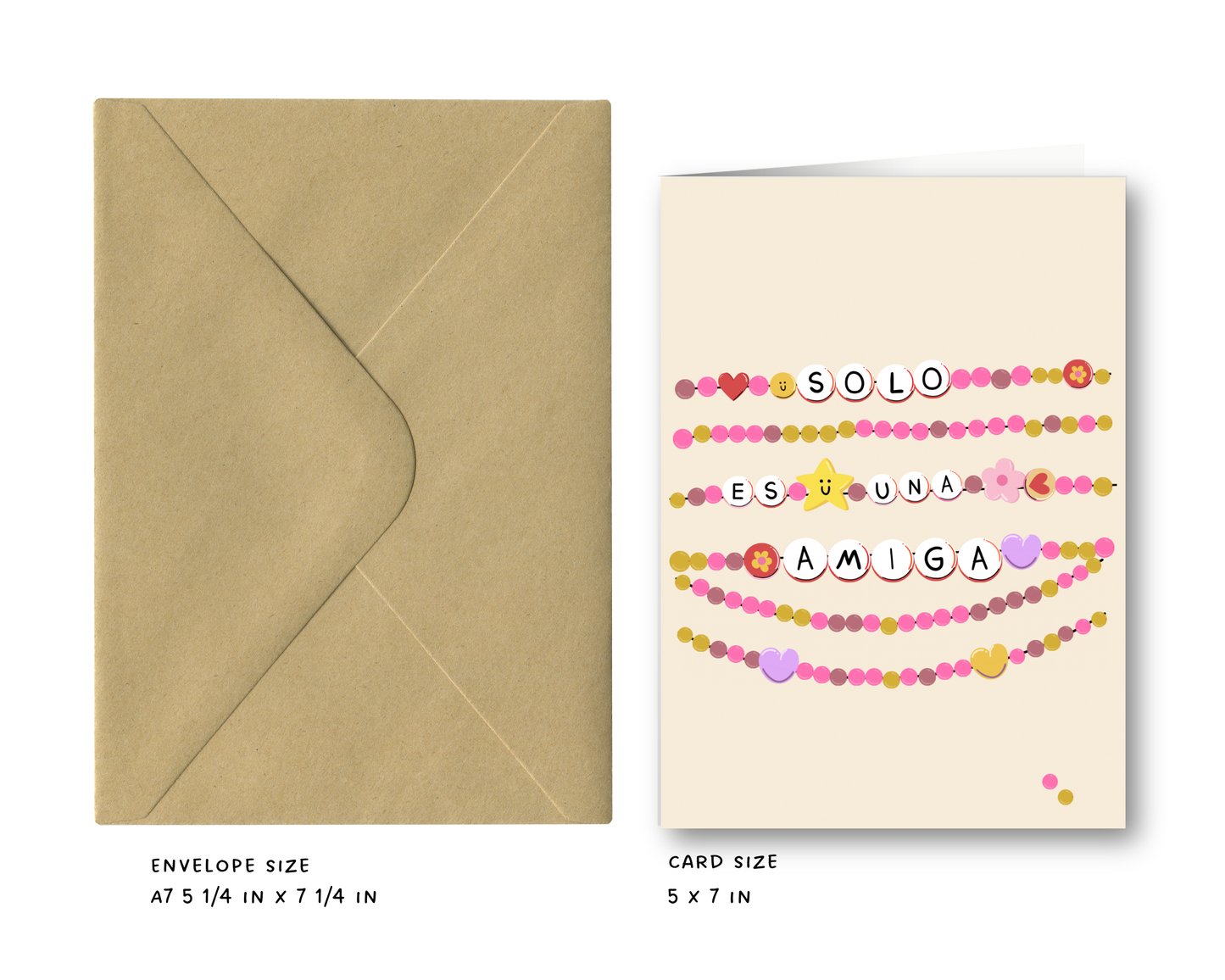 Friendship – Spanish Greeting Card