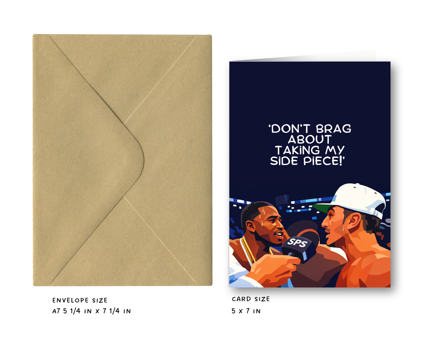 You’re Mine- Humor Boxing Greeting Card