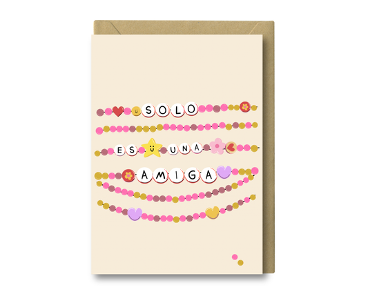 Friendship – Spanish Greeting Card