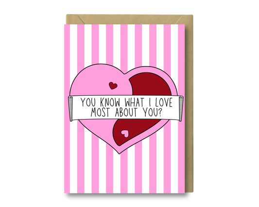 Not the Main Thing—The Right Thing - Side Piece Greeting Card