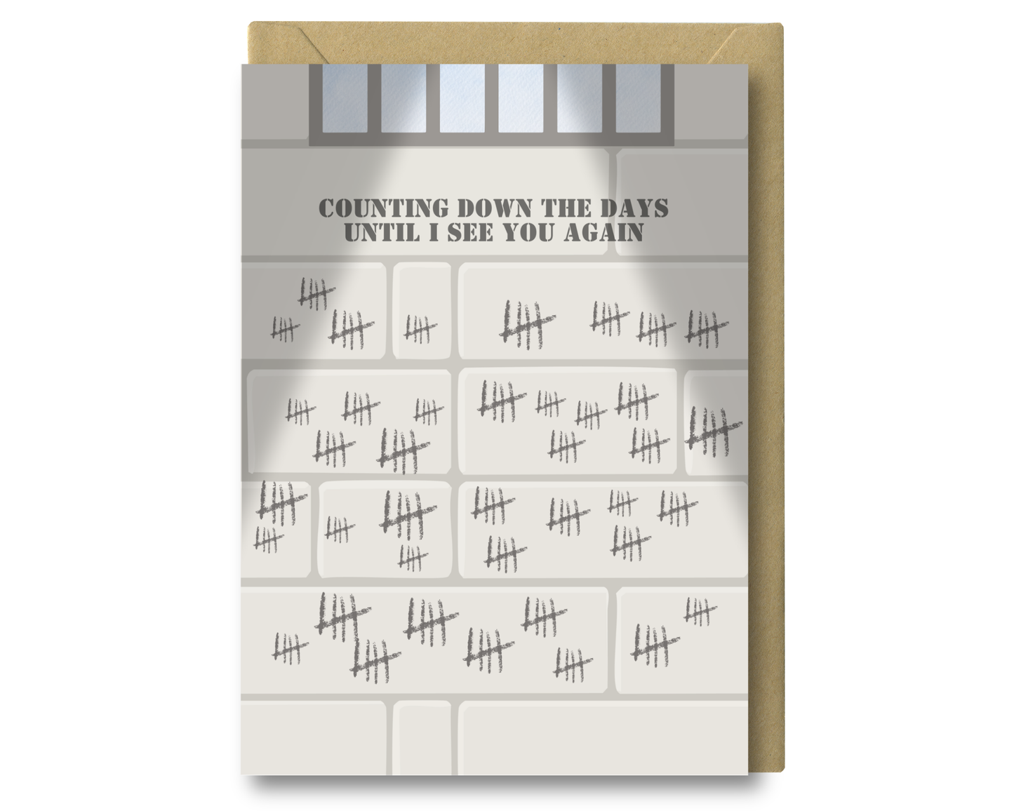 Count Down- Prison Love Greeting Card