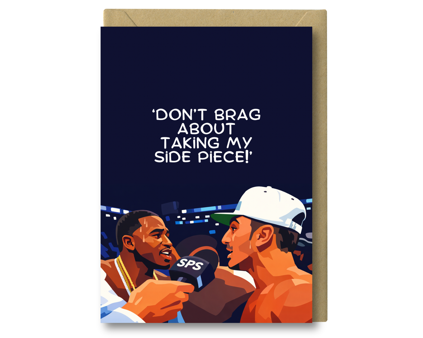 You’re Mine- Humor Boxing Greeting Card