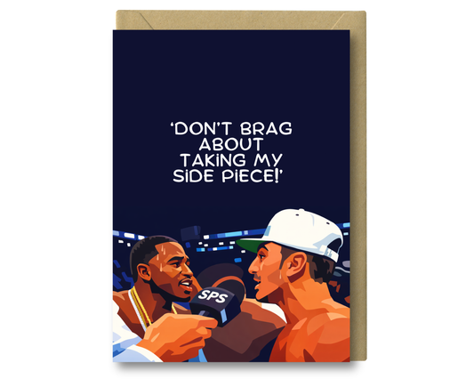 You’re Mine- Humor Boxing Greeting Card