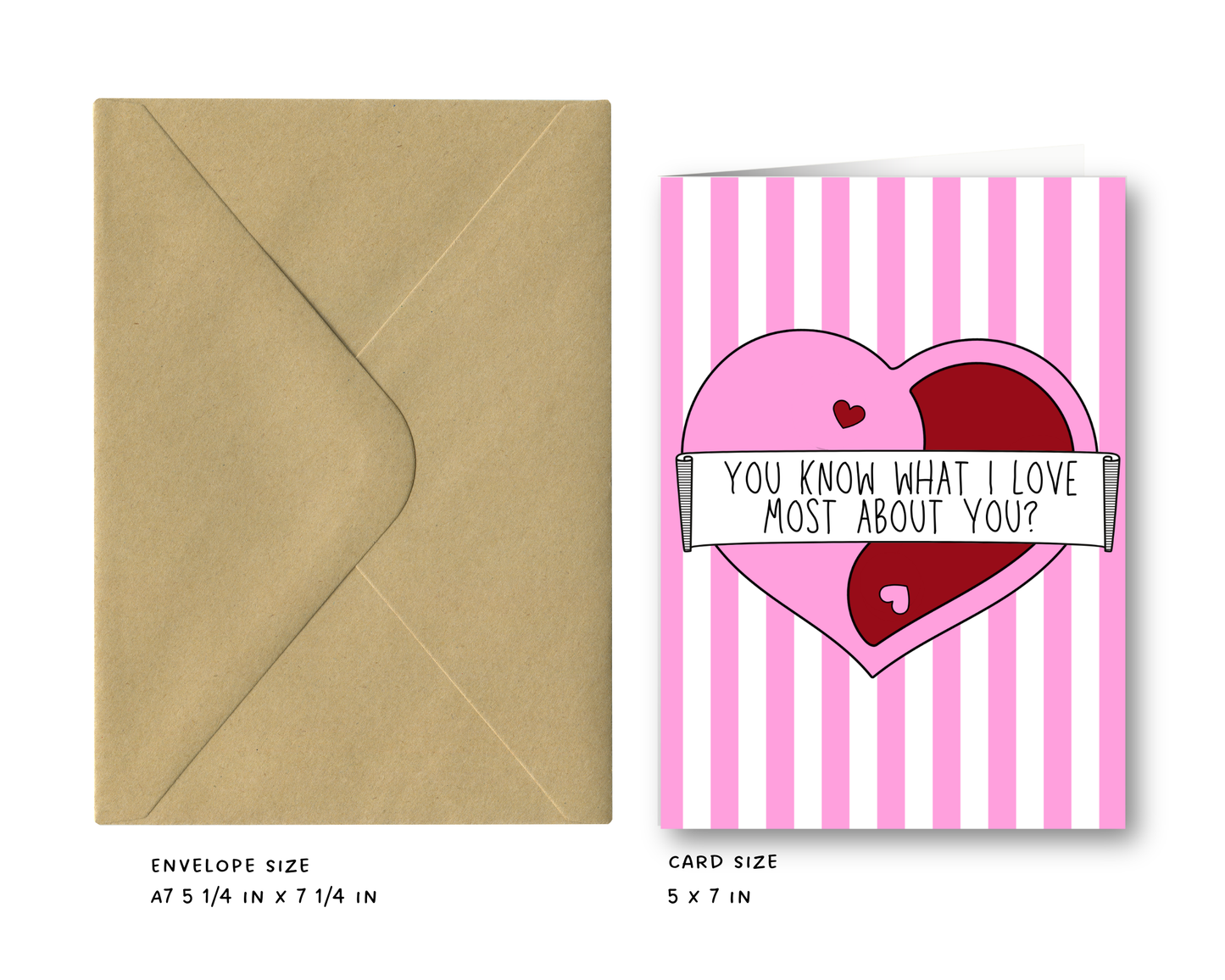 Not the Main Thing—The Right Thing - Side Piece Greeting Card