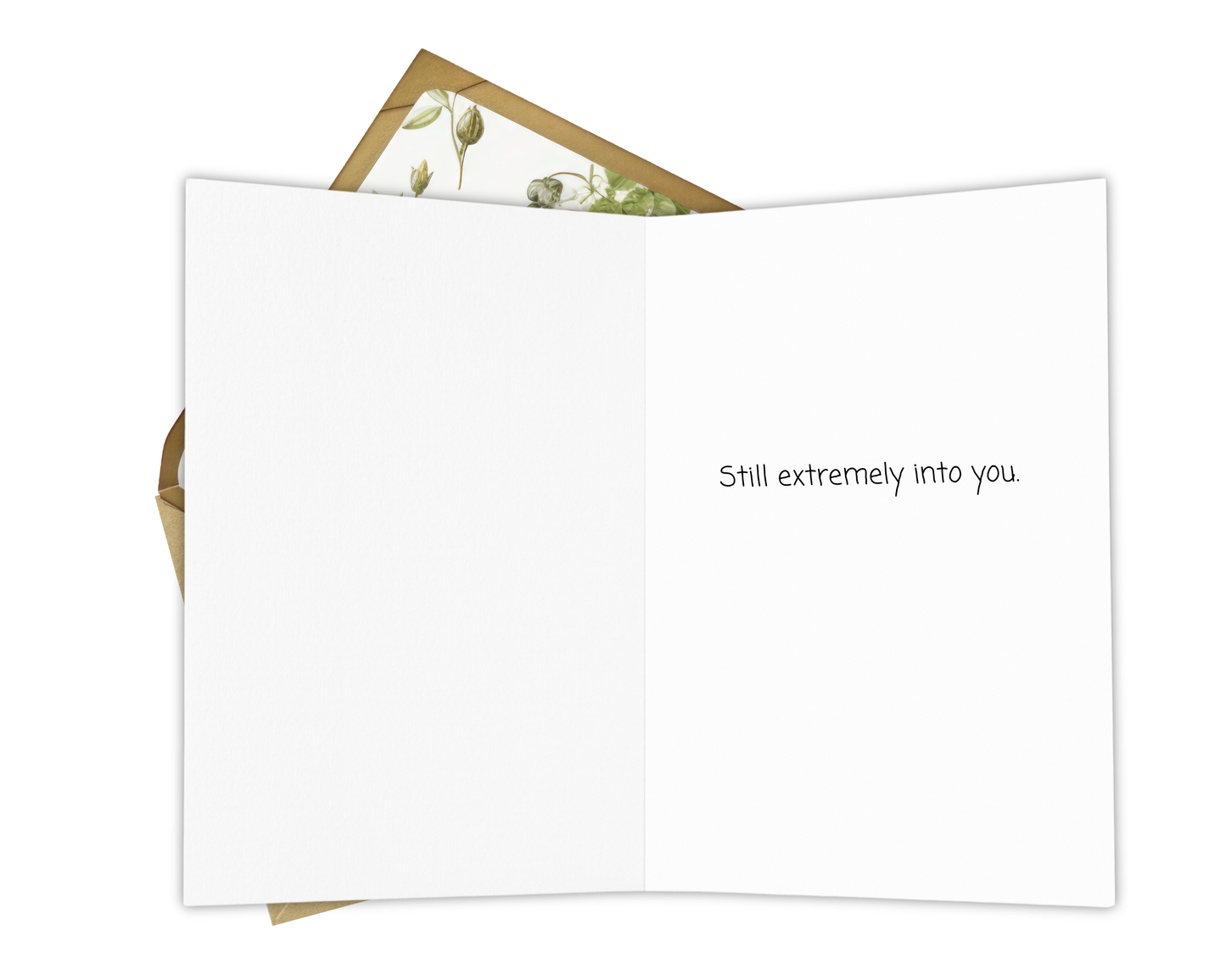 Not Exclusive, Still Yours - Love Greeting Card