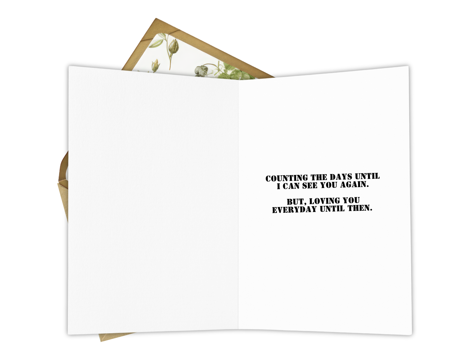 Count Down Greeting Card