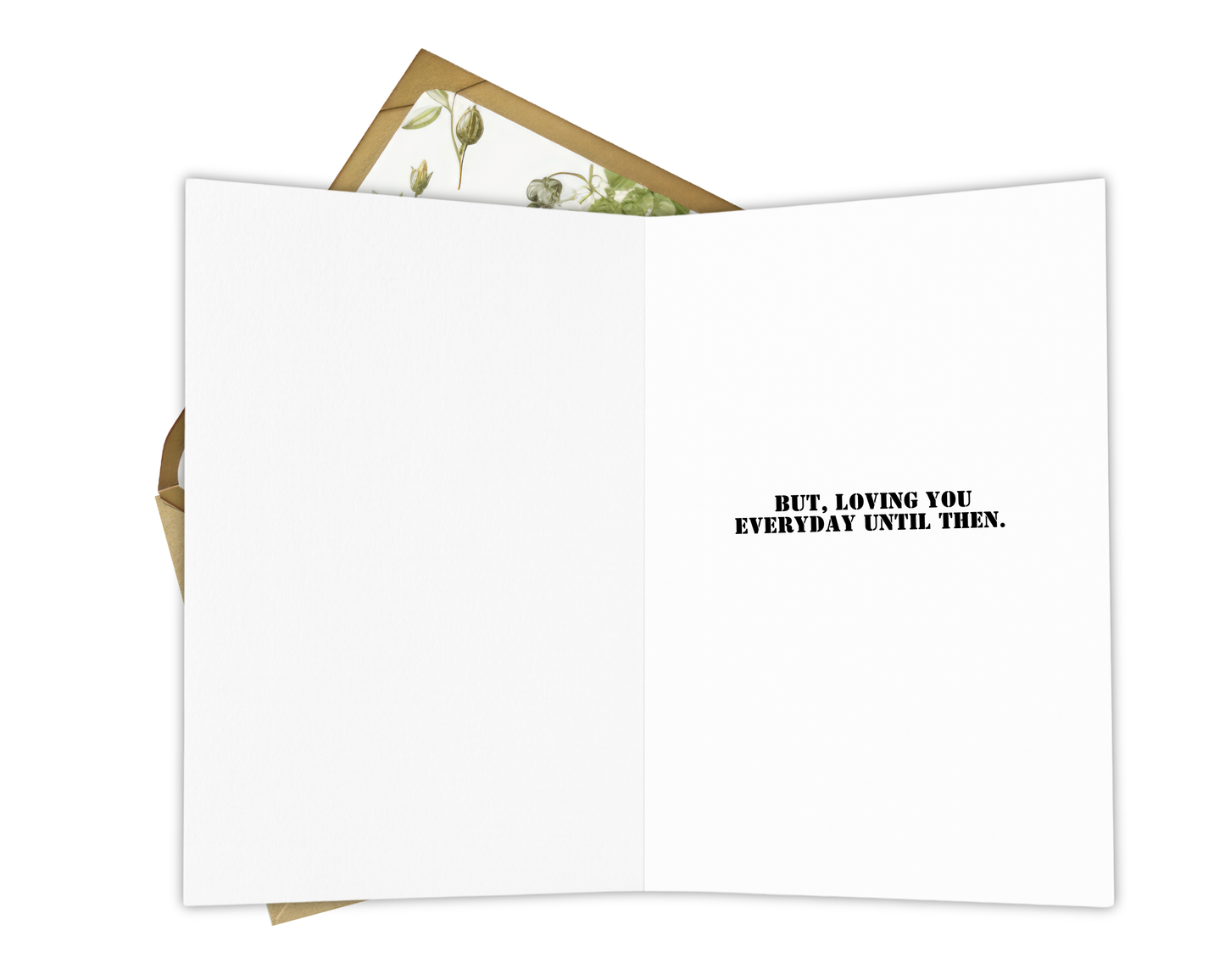 Count Down- Prison Love Greeting Card