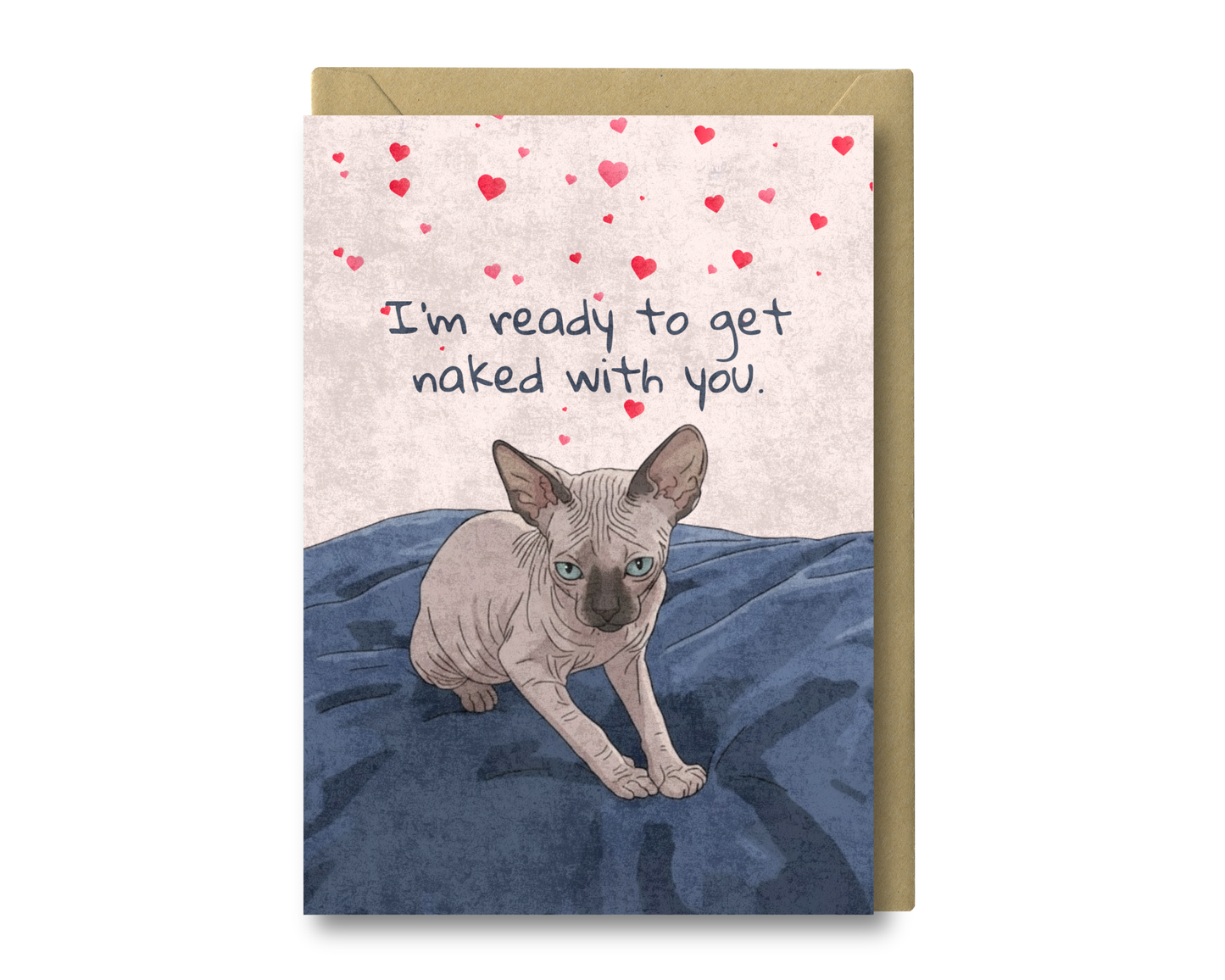 Sphinx- Naked Truth, Love, Relationship Greeting Card