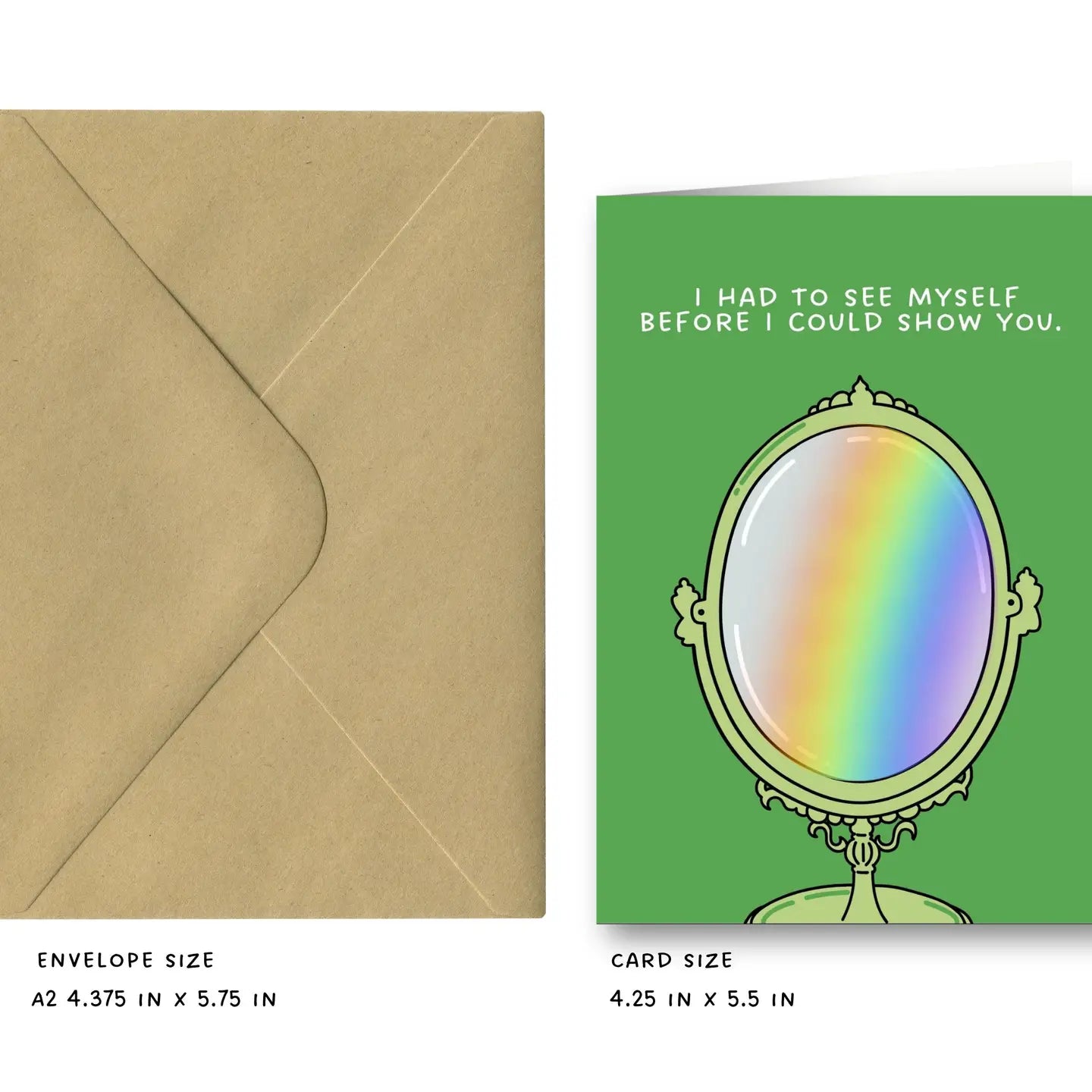 Mirror - Coming Out Greeting Card