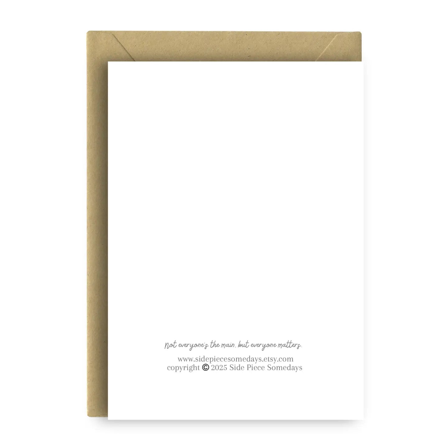 Three’s a Charm (Charm Version) - Poly Greeting Card