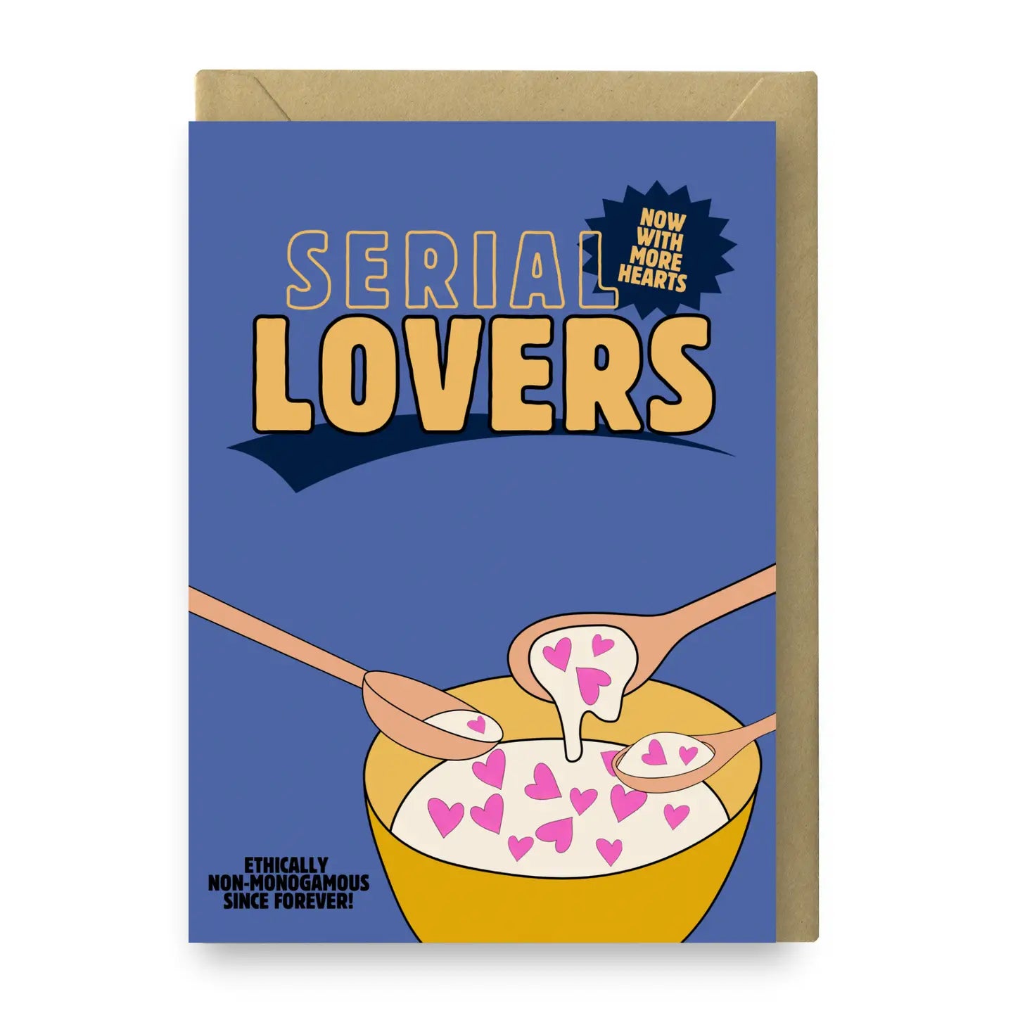 Serial Lovers - a Poly Greeting Card