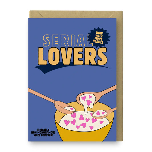Serial Lovers - a Poly Greeting Card