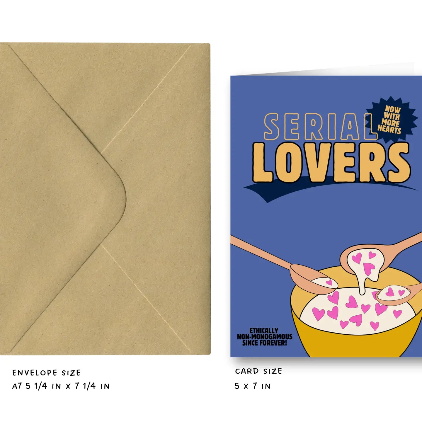 Serial Lovers - a Poly Greeting Card